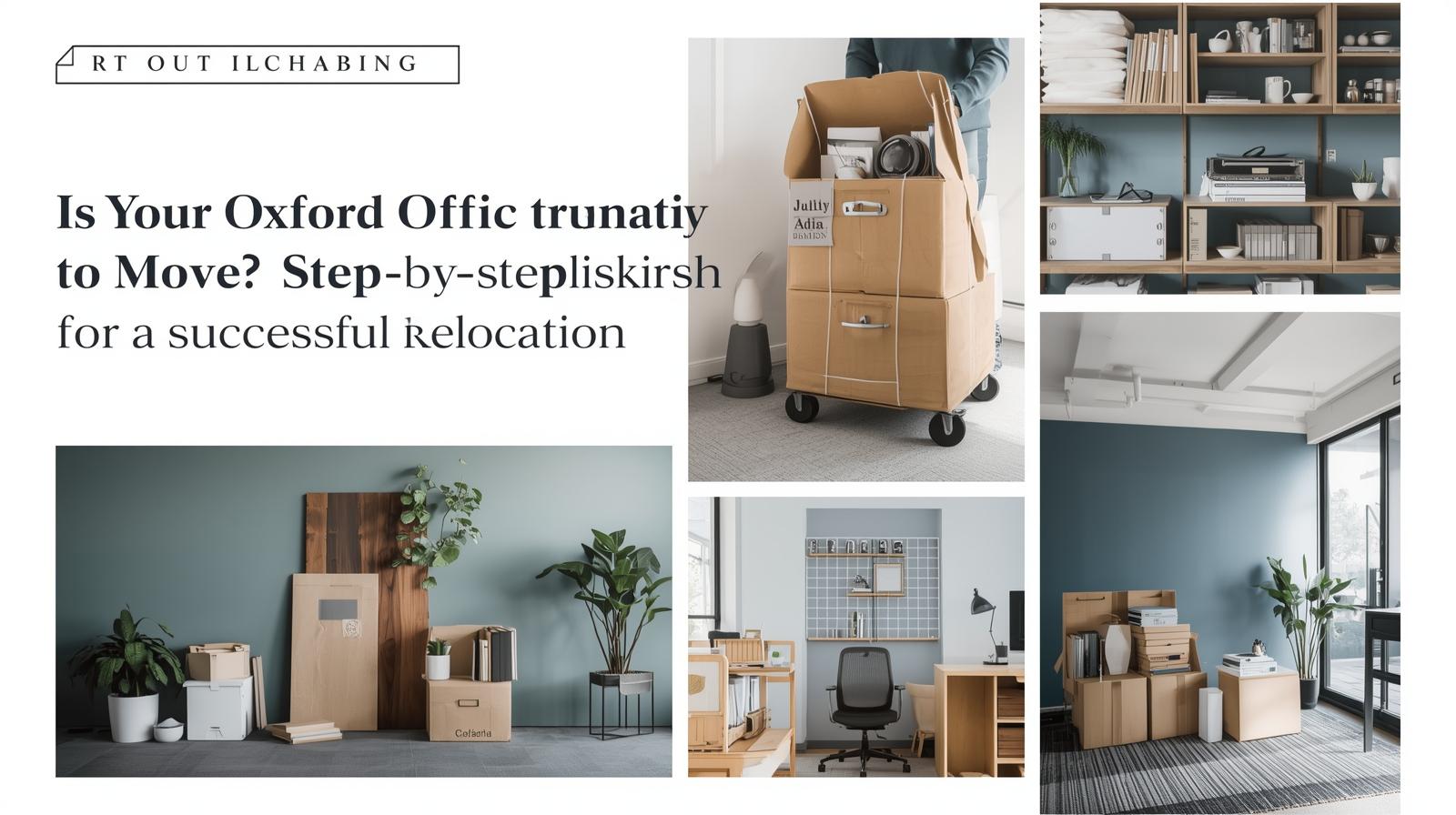 Store Relocation Posts Tui Office Relocation Oxford | Step-by-Step Checklist by Win Removals